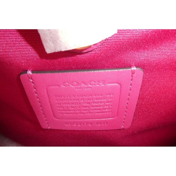 Coach Bright Jade Small Town Bucket Leather Bag Crossbody NWT 1011 - Picture 4 of 5